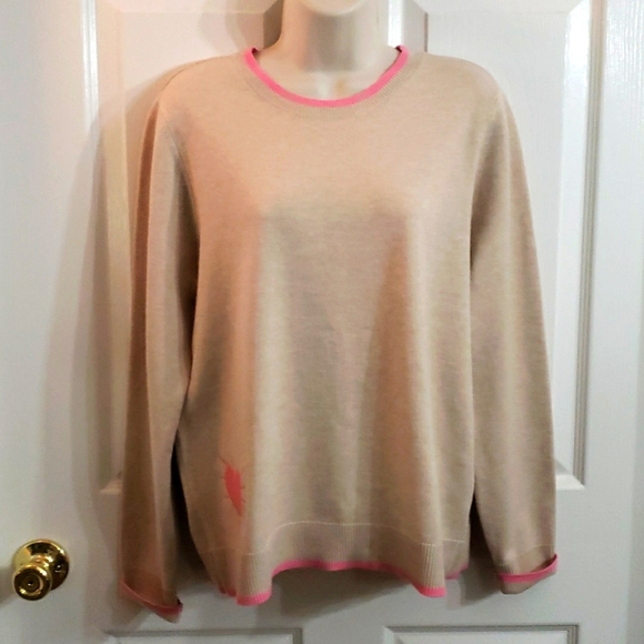 Kerri Rosenthal Sweaters - KERRI ROSENTHAL HEART SWEATER